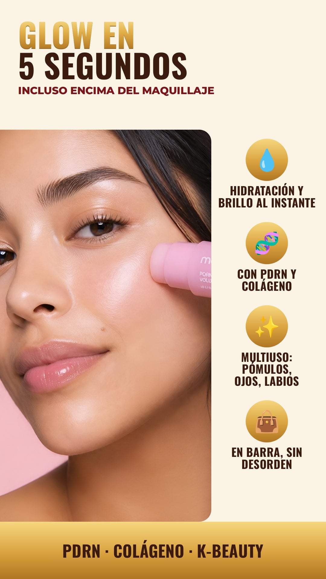 Beneficios Medicube PDRN Pink Collagen Multi Balm