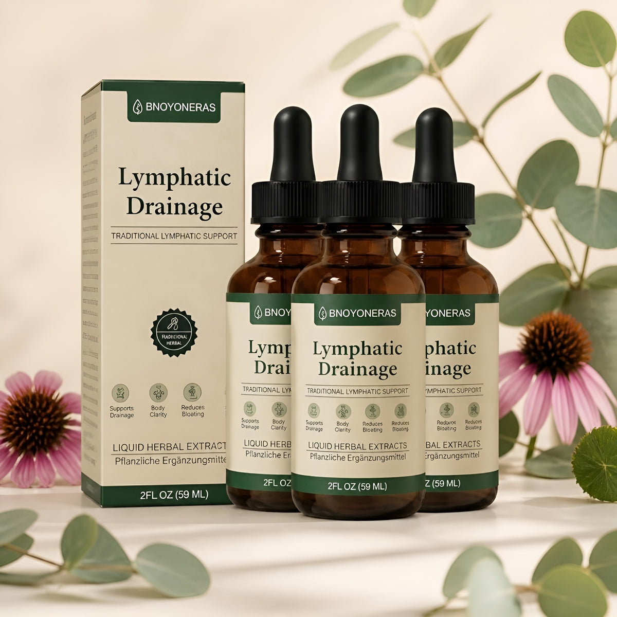 Gotas Lymphatic Drainage · Drenaje Linfático