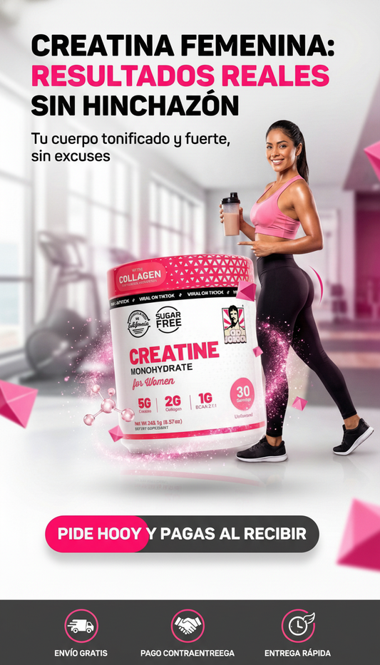 Creatina Premium para Mujeres