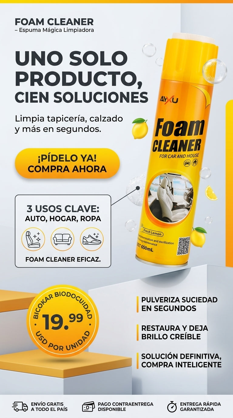 Espuma Mágica Limpia Todo