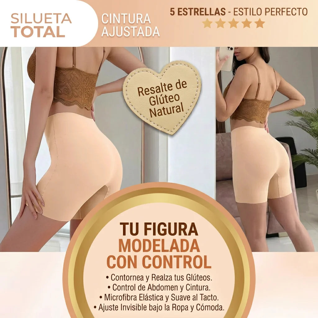 “El panty que moldea tu abdomen y no se baja durante el día.”