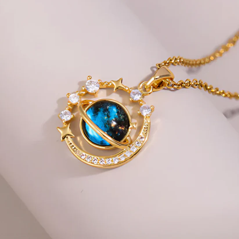 Collar Saturno: tu conexión con las estrellas