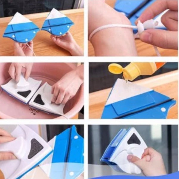 limpiavidrios magnético