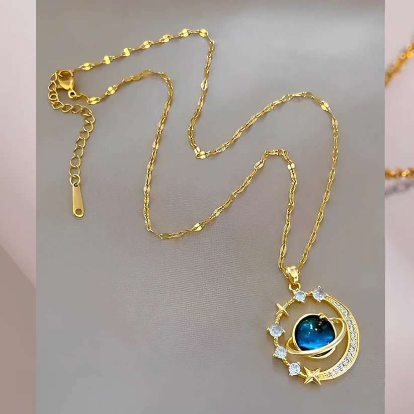 Collar Saturno: tu conexión con las estrellas