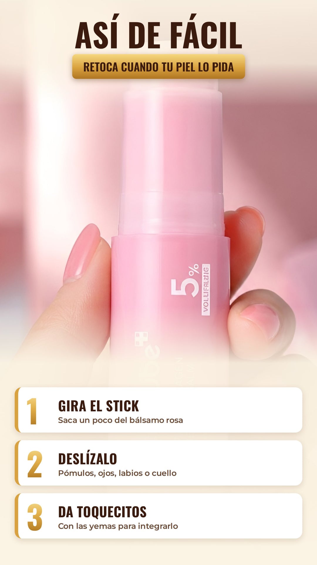 Cómo se usa Medicube PDRN Pink Collagen Multi Balm