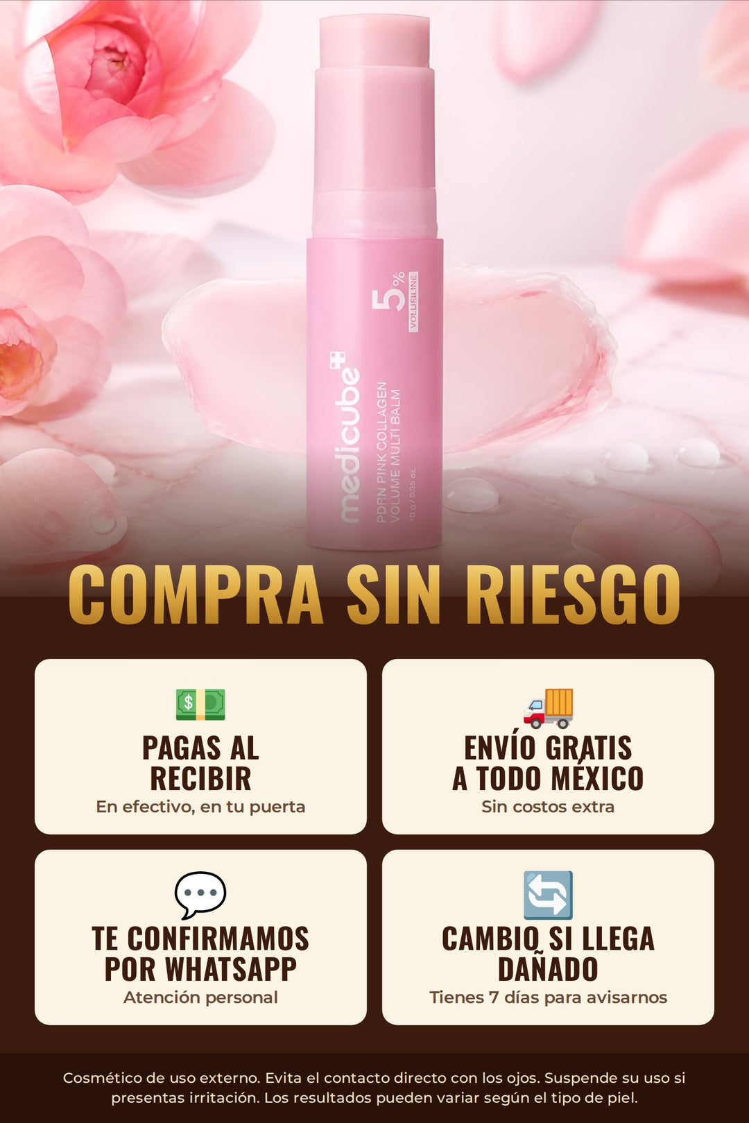Compra sin riesgo Medicube PDRN Pink Collagen Multi Balm