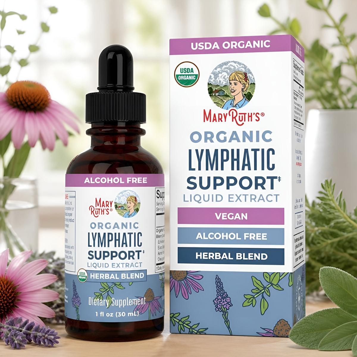 MaryRuth's Organic Lymphatic Support · Gotas 30 ml